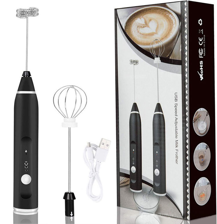 Rechargeable Milk Frother, Egg Beater